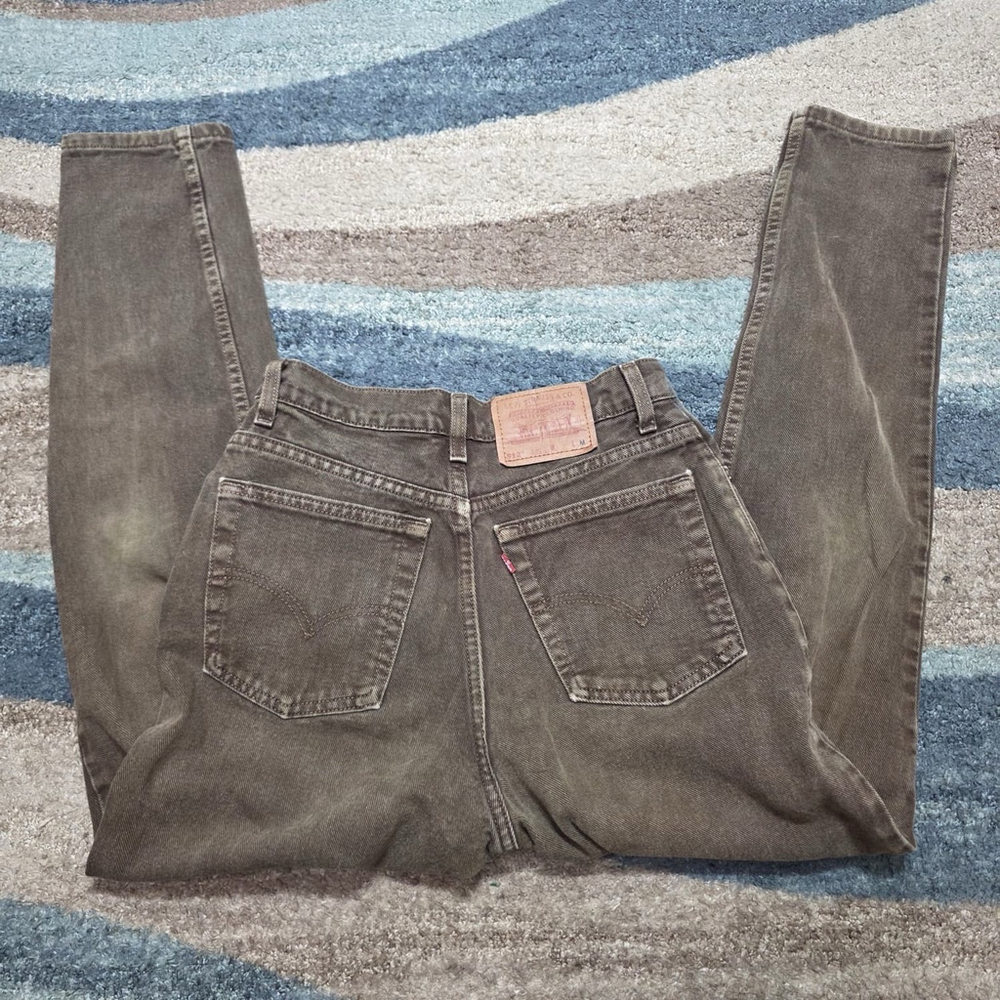 Levi’s 512 Vintage Slim Fit Tapered Leg Brown Jeans Size 11 Made in USA